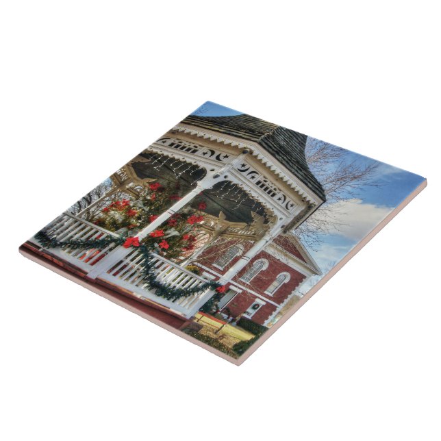 Iron County Courthouse and Gazebo Tile (Side)