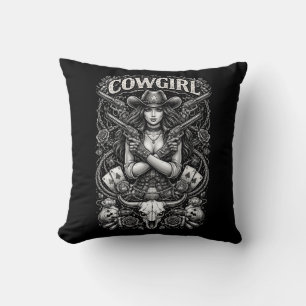 Iron Cowgirl Cushion