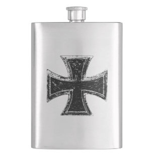 Iron Cross Classic Flask