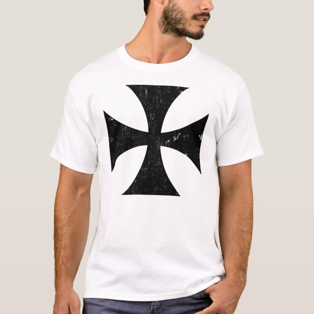 Iron Cross - German/Deutschland Bundeswehr T-Shirt (Front)