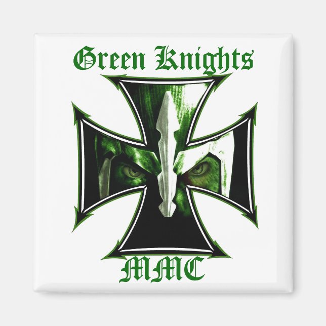 Iron Cross Knight Magnet (Front)