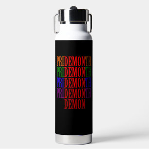 Iron Demon Pride Month Water Bottle