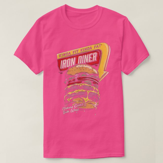 Iron diner  T-Shirt (Design Front)