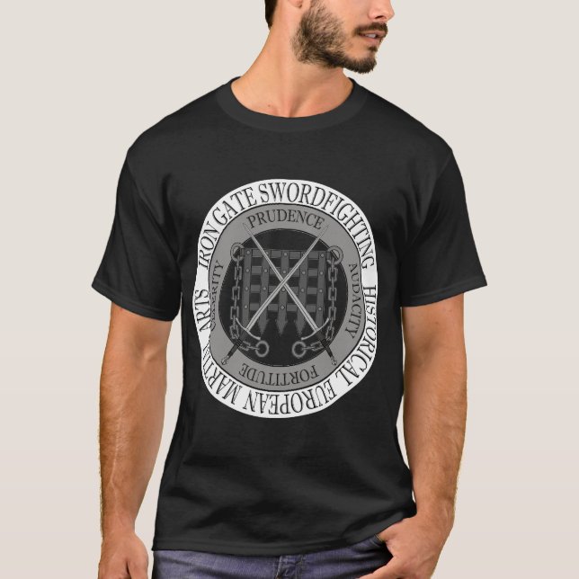 Iron Gate Dark Shirt (Front)