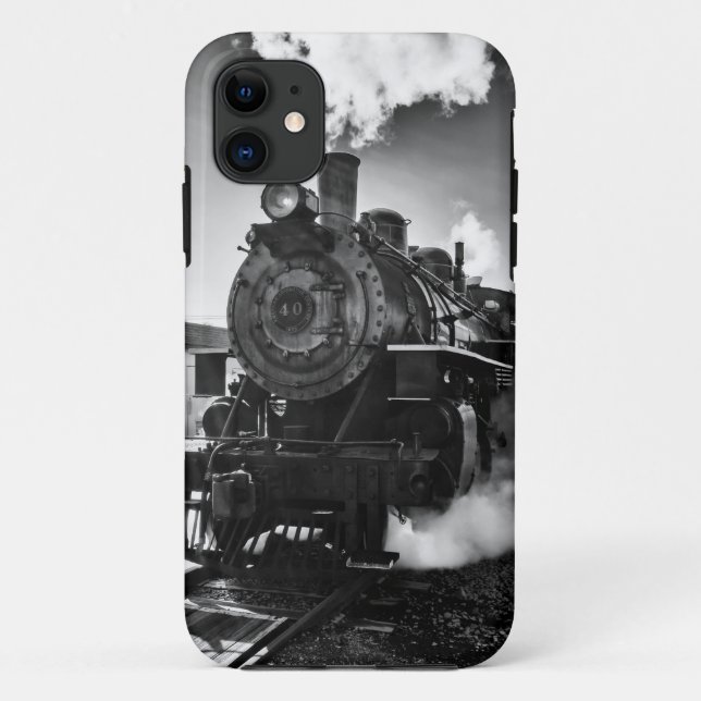 Iron Horse - Antique Steam Train Case-Mate iPhone  Case (Back)