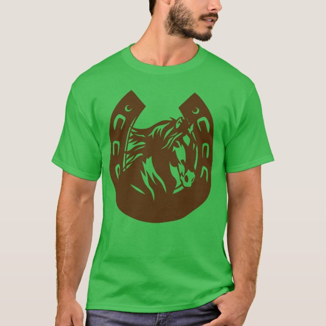 iron horse head T-Shirt (Front)