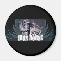 Iron Horse Logo Magnet
