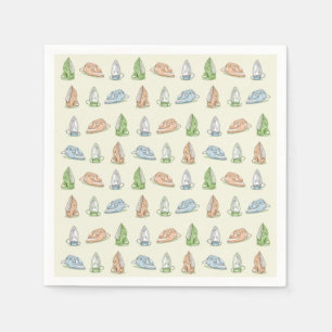 Iron Ironing Laundry patten Napkin