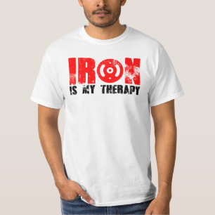 Iron is My Therapy Gym T-Shirt
