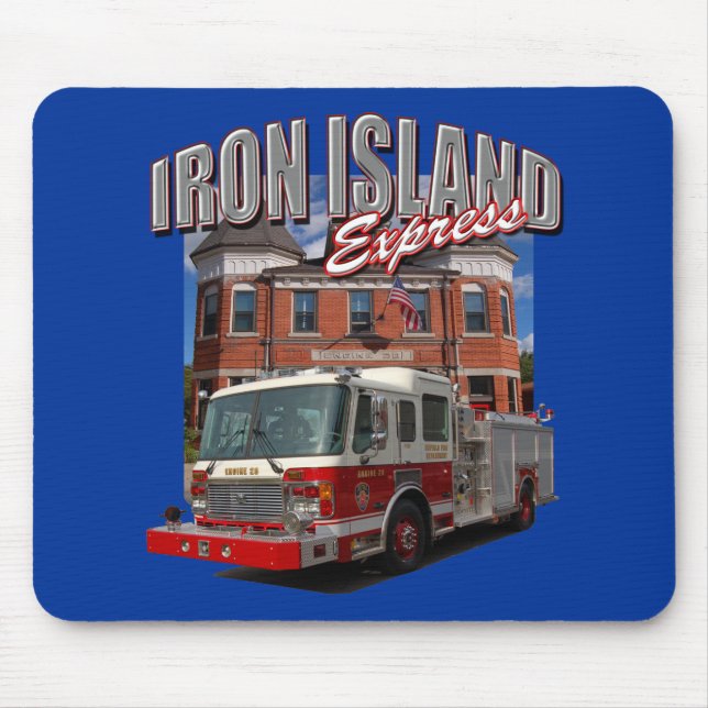 Iron Island Express Mousepad (Front)