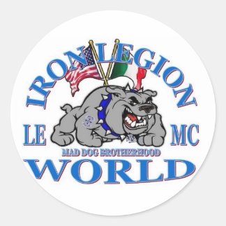 IRON LEGION LEMC MAD DOG BROTHERHOOD STICKER