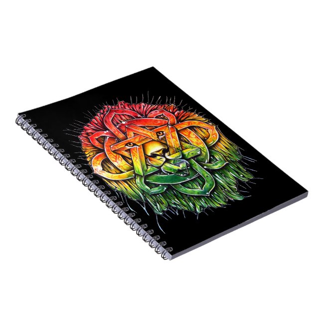 Iron Lion Zion - M1 Spiral Notebook (Right Side)
