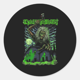 Iron Maiden - Eddie Halloween  Classic Round Sticker