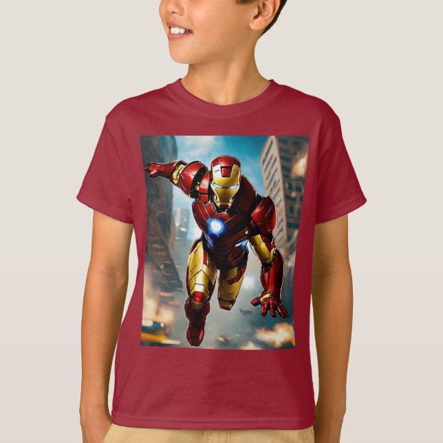 Iron Man: Arc Reactor Power T-Shirt (Front)