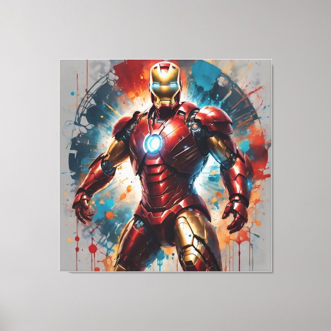 Iron Man Canvas (Front)