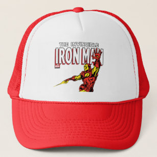 Iron Man Repulsor Blast Trucker Hat