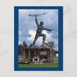 Iron Mike at Fort Lewis Postcard