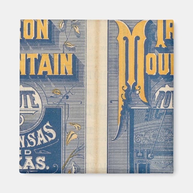 Iron Mountain Route Magnet (Front)