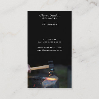 Iron or Iron Business Card