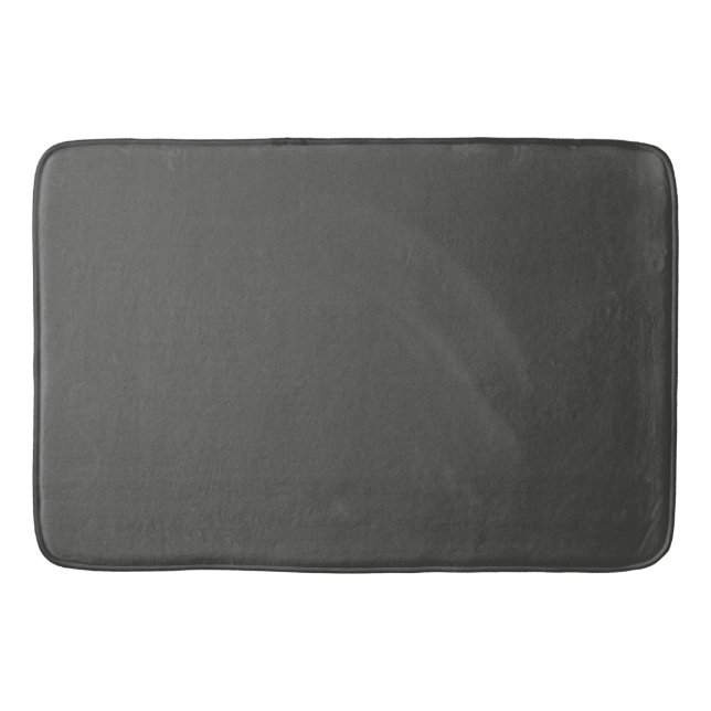 Iron Ore Solid color Bath Mat (Front)