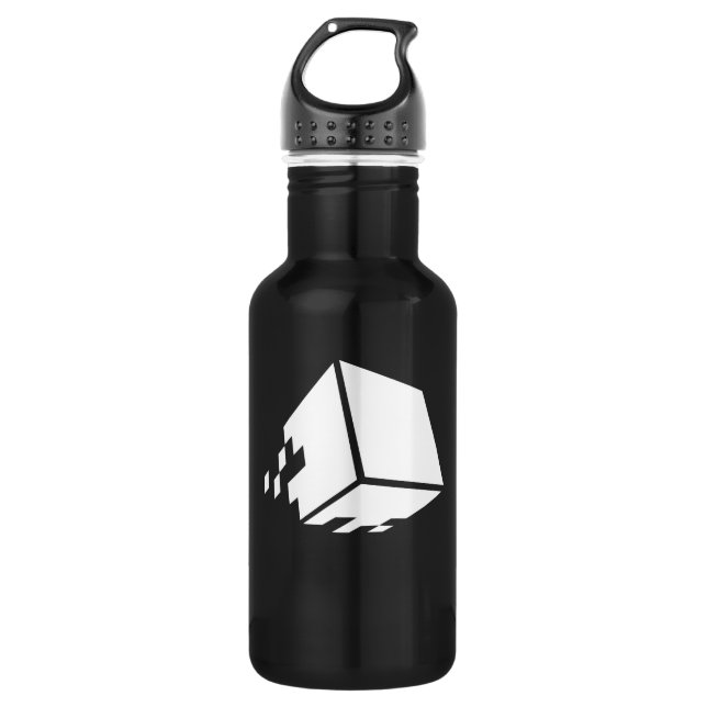 Iron Pixel Water Bottle (Front)