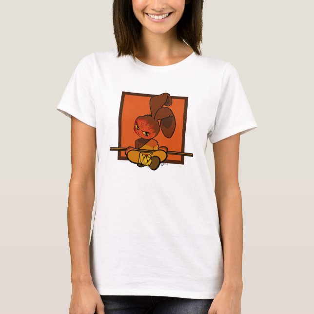 iron shaolin bunny fury T-Shirt (Front)