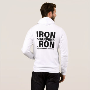 Iron Sharpens Iron Bella + Canvas Zip-Up Hoodie
