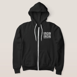 Iron Sharpens Iron Bella + Canvas Zip-Up Hoodie