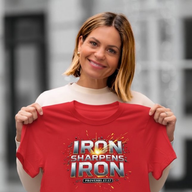 Iron Sharpens Iron Tri-Blend Shirt (Candace Cameron Bure)
