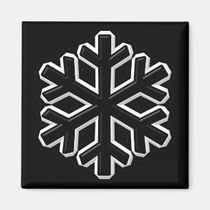 Iron Snowflake Magnet