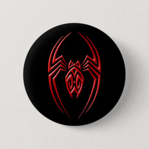 Iron Spider – Red and Black 6 Cm Round Badge