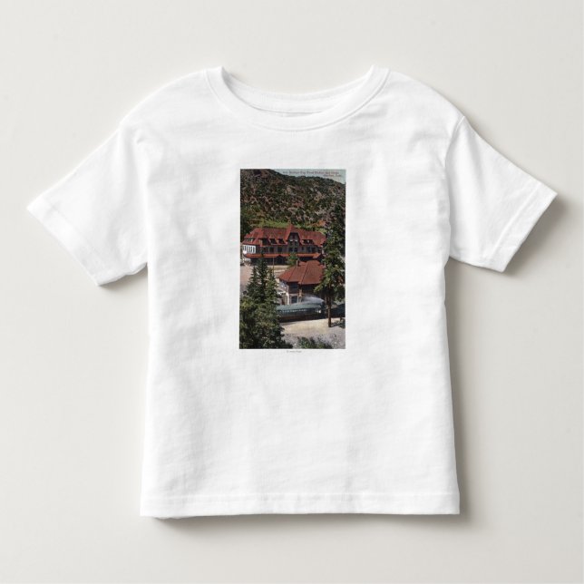 Iron Springs Cog Road Station & Hotel Toddler T-Shirt (Front)