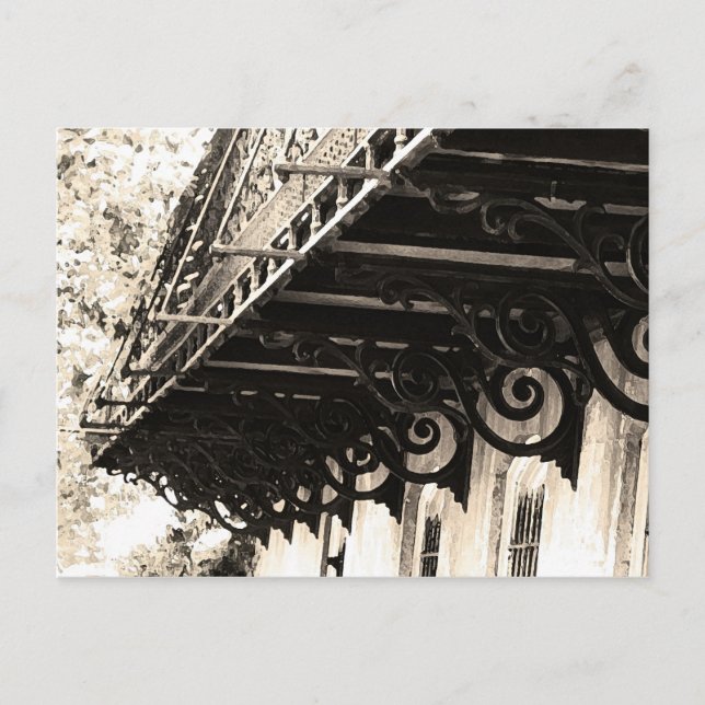 Iron Swirls ~ Postcard (Front)