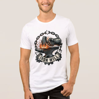 Iron Will Motivational Mindset Unisex Bella Canvas Tri-Blend Shirt
