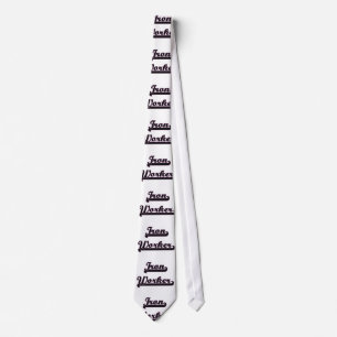 Iron Worker Classic Job Design Tie