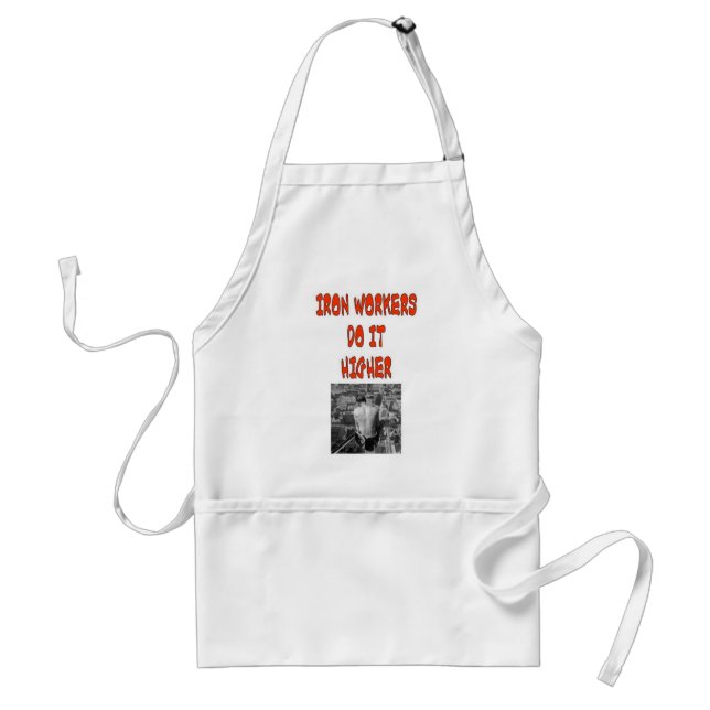 IRON WORKERS DO IT HIGHER STANDARD APRON (Front)