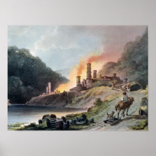 Iron Works, Coalbrookdale Poster