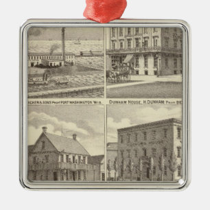 Iron Works, hotels & residences in Port Washington Metal Tree Decoration