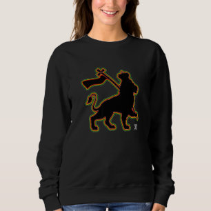 Iron Zion Lion Rasta Dreadlock Sweatshirt