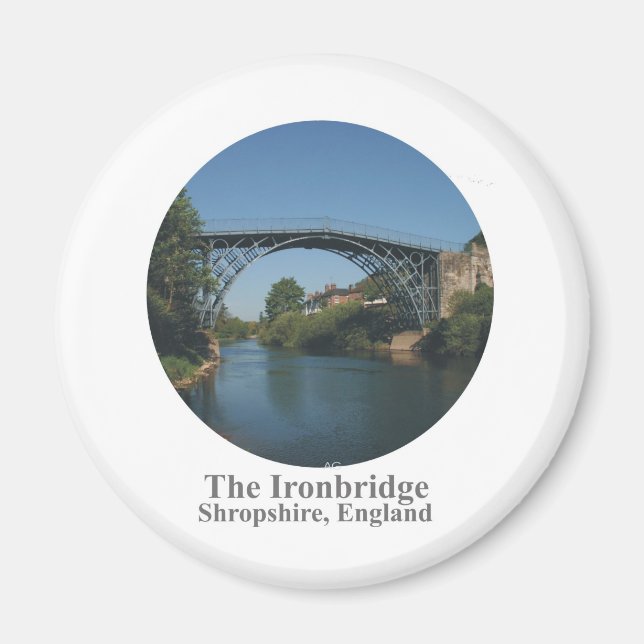 Ironbridge Shropshire Magnet (Front)