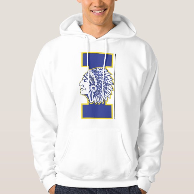 Irondequoit Indians hoodie sweatshirt  (Front)