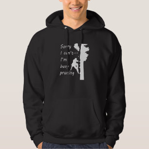 Ironic Arborist Dad Tree Surgeon Arboriculture Hoodie
