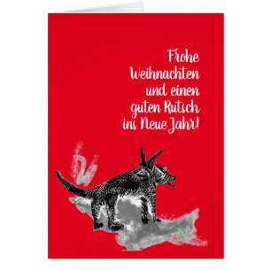 ironic dog design cards