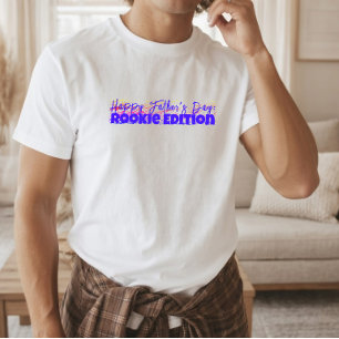 Ironic Slogan New Dads First Father’s Day Humour T-Shirt
