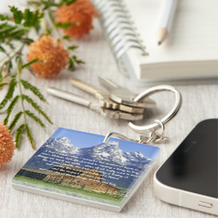 Ironies of Life Inspirational Key Ring