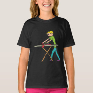 Ironing Laundry Chore T-Shirt