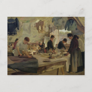 Ironing Workshop in Trouville, 1888 Postcard