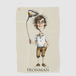 Ironman Golfer Golf Towel