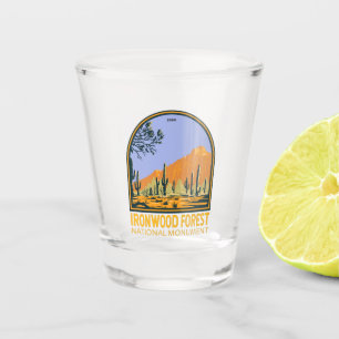 Ironwood Forest National Monument Arizona Vintage Shot Glass