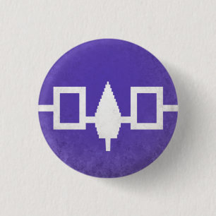 Iroquois 3 Cm Round Badge